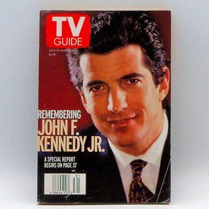 John F Kennedy Jr. Remembered - TV Guide July 31, 1999